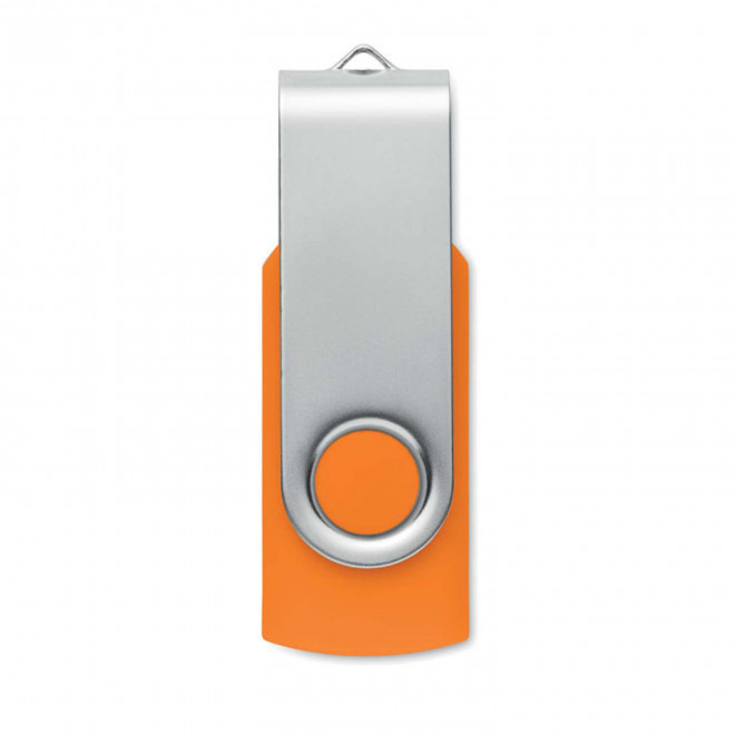 CLE USB-C 16GO PERSONNALISABLE 'TWISTER C' - orange