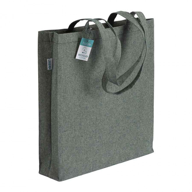 SAC COTON RECYCLE PERSONNALISABLE 190 GR/M2 'BOQUITA' - vert
