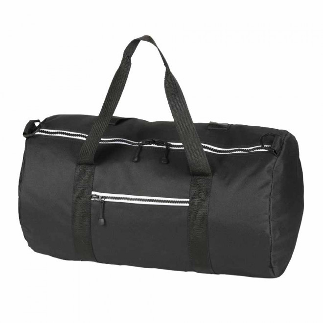 SAC DE SPORT ET VOYAGE PERSONNALISÉ 'BOLAM' - black/white