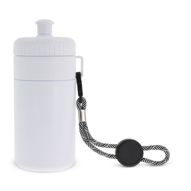 GOURDE DE SPORT PERSONNALISABLE MIX & MATCH 500 ML 'CORDI' - blanc/blanc