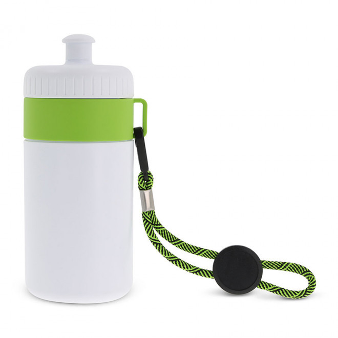 GOURDE DE SPORT PERSONNALISABLE MIX & MATCH 500 ML 'CORDI' - blanc/vert