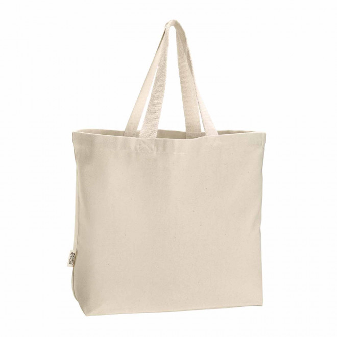 SAC CABAS XXL PERSONNALISABLE 'SINKLA' - beige