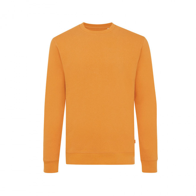 PULL PERSONNALISÉ À COL ROND IQONIQ 'ZION' - orange