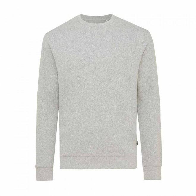 PULL PERSONNALISÉ À COL ROND IQONIQ 'DENALI' - gris