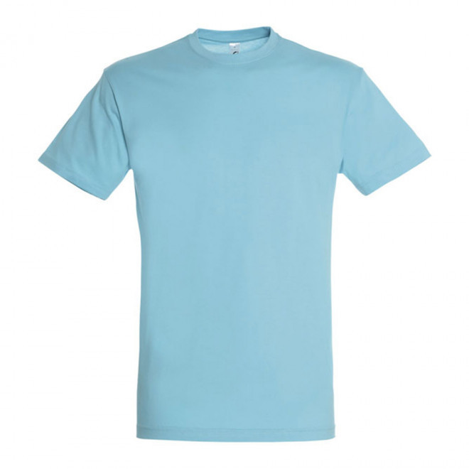 TEE-SHIRT PUBLICITAIRE HOMME 'REGENT' - EXPÉDITION EXPRESS 4 JOURS - bleu atoll