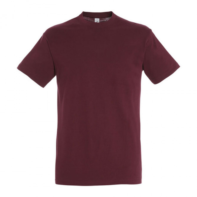 TEE-SHIRT PUBLICITAIRE HOMME 'REGENT' - EXPÉDITION EXPRESS 4 JOURS - burgundy
