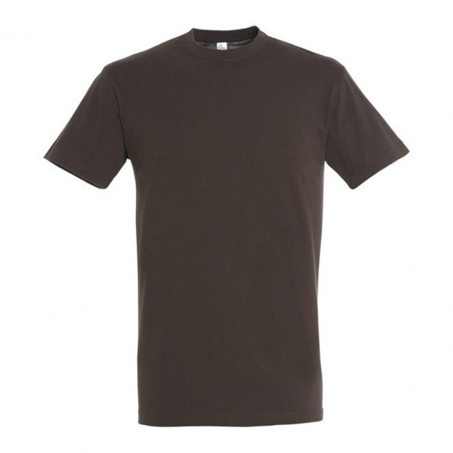 TEE-SHIRT PUBLICITAIRE HOMME 'REGENT' - EXPÉDITION EXPRESS 4 JOURS - chocolate