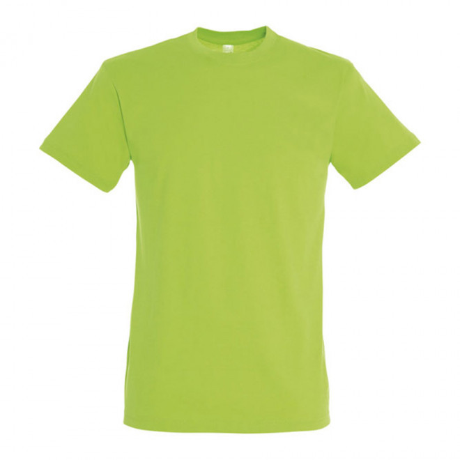 TEE-SHIRT PUBLICITAIRE HOMME 'REGENT' - EXPÉDITION EXPRESS 4 JOURS - lime