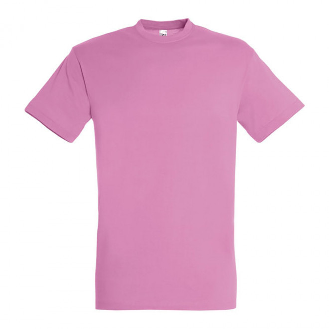 TEE-SHIRT PUBLICITAIRE HOMME 'REGENT' - EXPÉDITION EXPRESS 4 JOURS - rose orchidee