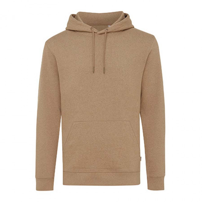 SWEAT-SHIRT PERSONNALISÉ À CAPUCHE IQONIQ 'TORRES' - marron