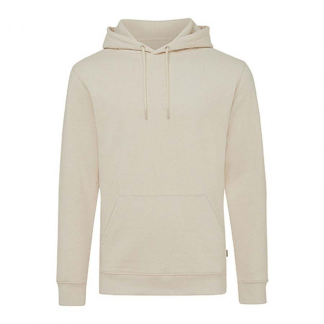 SWEAT-SHIRT PERSONNALISÉ À CAPUCHE IQONIQ 'TORRES' - blanc cassé