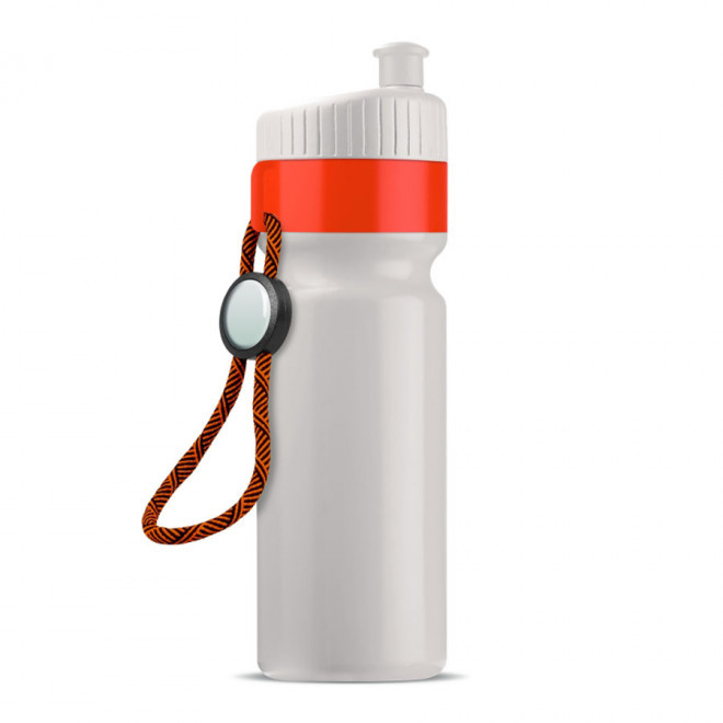 GOURDE DE SPORT PERSONNALISABLE MIX & MATCH 750 ML 'CORDI' - blanc/orange