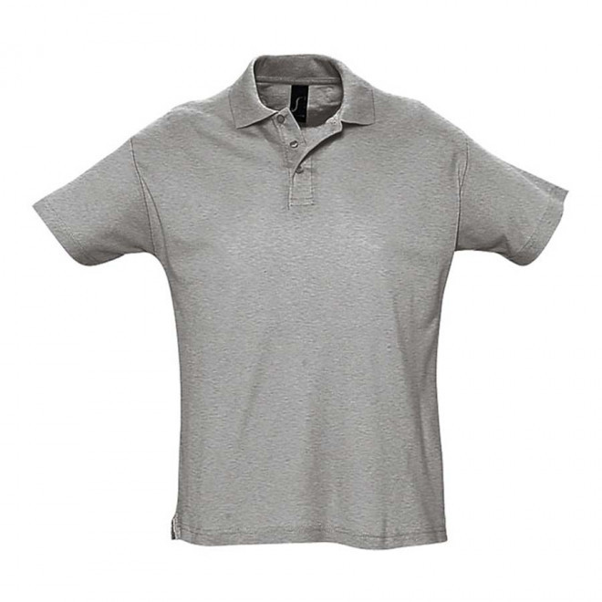 POLO HOMME PUBLICITAIRE 'SUMMER' RAPIDE 4J - gris chine