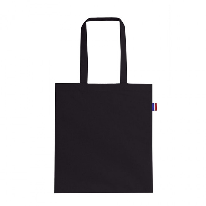 SAC COTON PERSONNALISÉ MIF 220 GR/M² 'FELIX COLORE' - noir