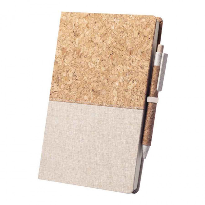 CARNET A5 PUBLICITAIRE AVEC STYLO 'NATURON' - liège