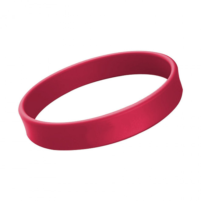 BRACELET SILICONE PUBLICITAIRE OCTOBRE ROSE 'UNION' - rose