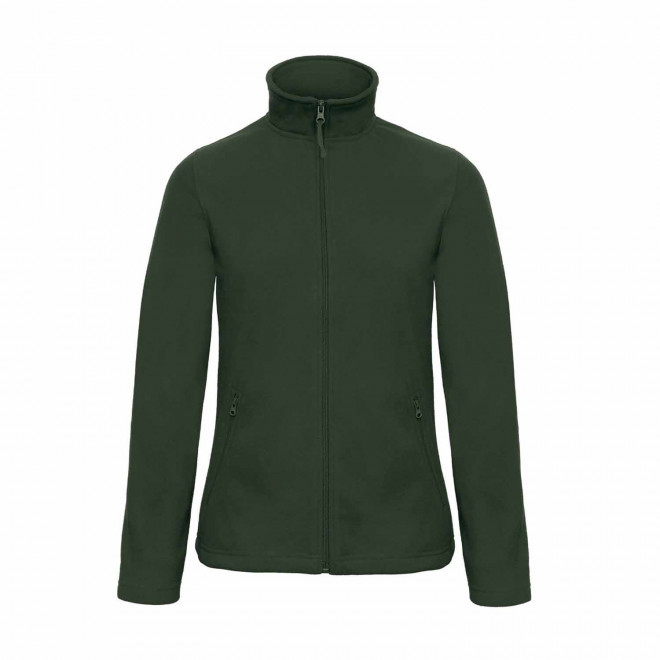 VESTE POLAIRE FEMME PERSONNALISEE 'FLORI' - vert forêt
