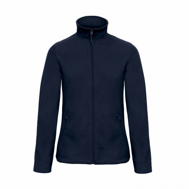VESTE POLAIRE FEMME PERSONNALISEE 'FLORI' - bleu marine