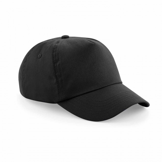 CASQUETTE 5 PANS PERSONNALISABLE 'JITTA' - noir