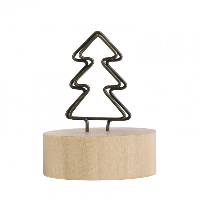 PORTE PHOTO NOEL PERSONNALISABLE 'BRIGHTOU' - sapin