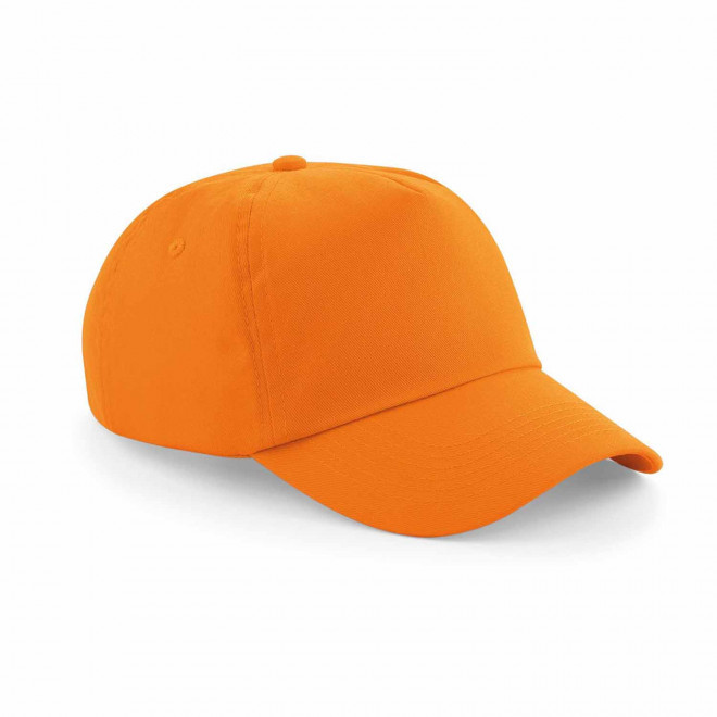 CASQUETTE 5 PANS PERSONNALISABLE 'JITTA' - orange