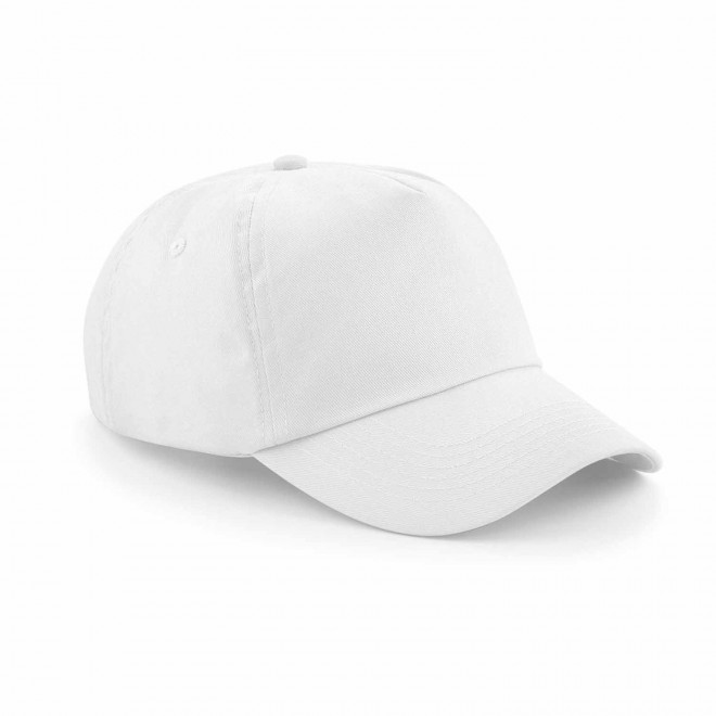 CASQUETTE 5 PANS PERSONNALISABLE 'JITTA' - blanc