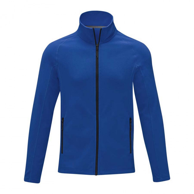 VESTE POLAIRE PERSONNALISABLE HOMME 'ZELIA' RAPIDE 4J - bleu