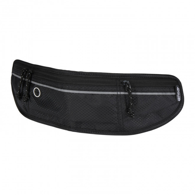 CEINTURE DE COURSE RECYCLE PERSONNALISABLE 'CALVEY' - noir
