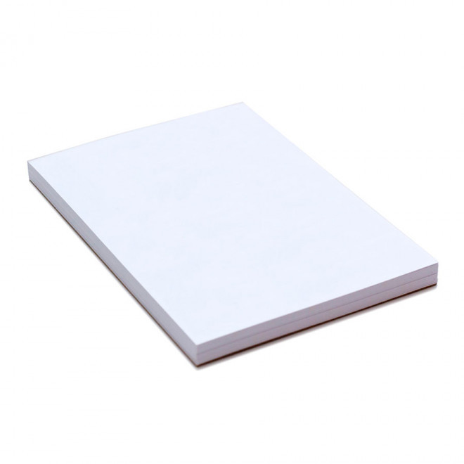 BLOC-NOTES PERSONNALISE ENCOLLE A5 'PRATO' - blanc