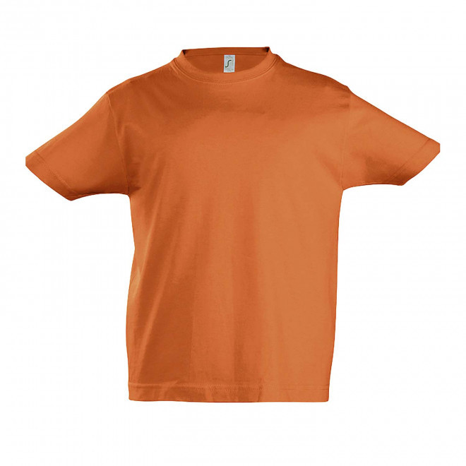 TEE-SHIRT PERSONNALISABLE ENFANT 'IMPERIAL KIDS' - orange