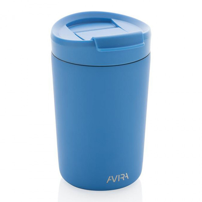MUG ISOTHERME PUBLICITAIRE 300 ML AVIRA® 'AYLI' - bleu