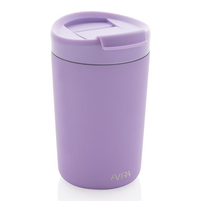MUG ISOTHERME PUBLICITAIRE 300 ML AVIRA® 'AYLI' - violet