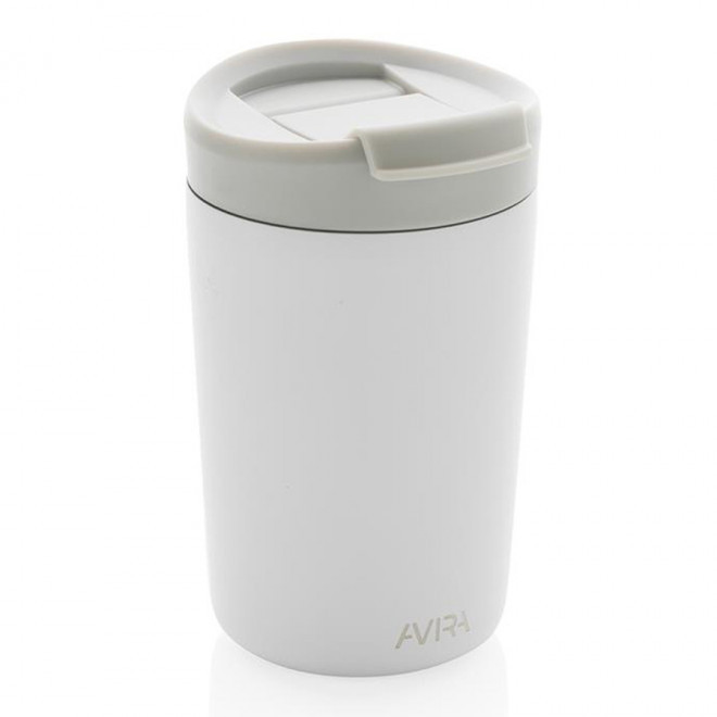 MUG ISOTHERME PUBLICITAIRE 300 ML AVIRA® 'AYLI' - blanc