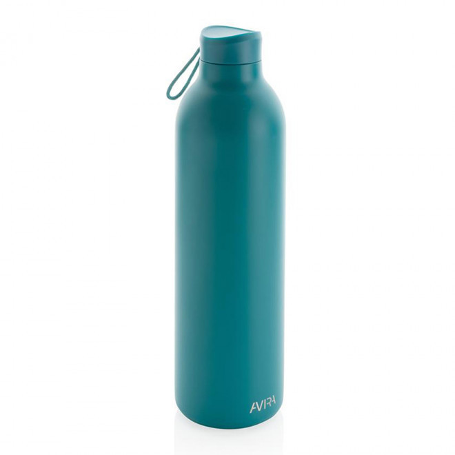 BOUTEILLE PUBLICITAIRE ISO 1 L AVIRA® 'ROVIA' - turquoise
