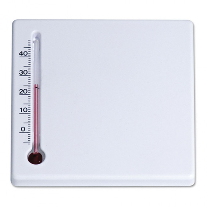 THERMOMETRE PUBLICITAIRE MIF 'CALOUR' - blanc
