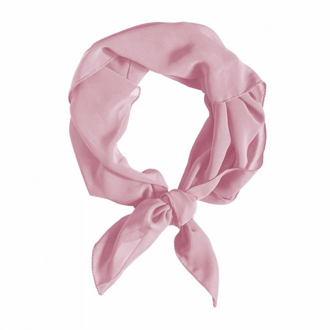FOULARD PERSONNALISABLE 'ALLEMA' - bois de rose