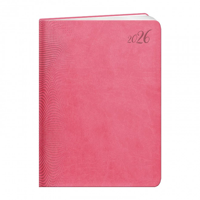 AGENDA PERSONNALISÉ 2026 PERSONNALISABLE 'PHARO' - rose