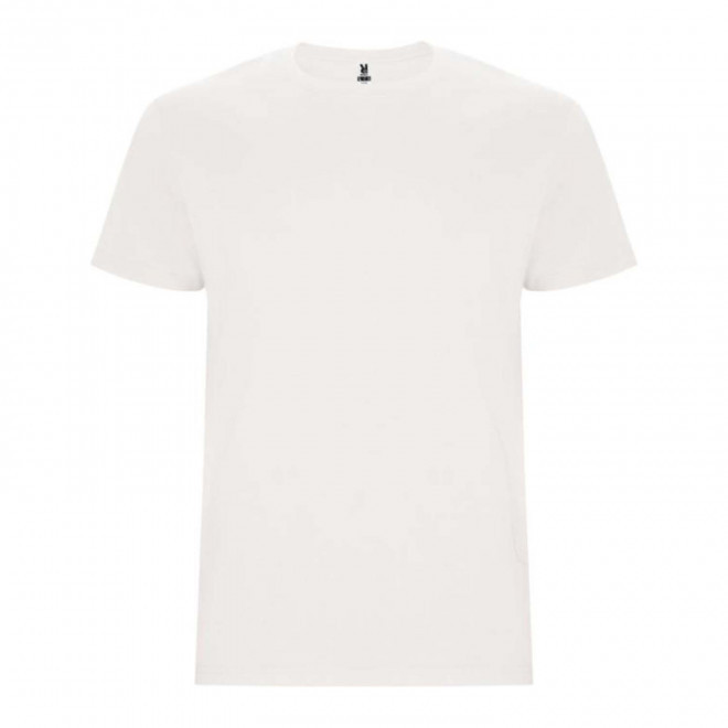 TEE-SHIRT PERSONNALISABLE MIXTE COULEUR 'STAFFY' 190 GR/M² - blanc cassé