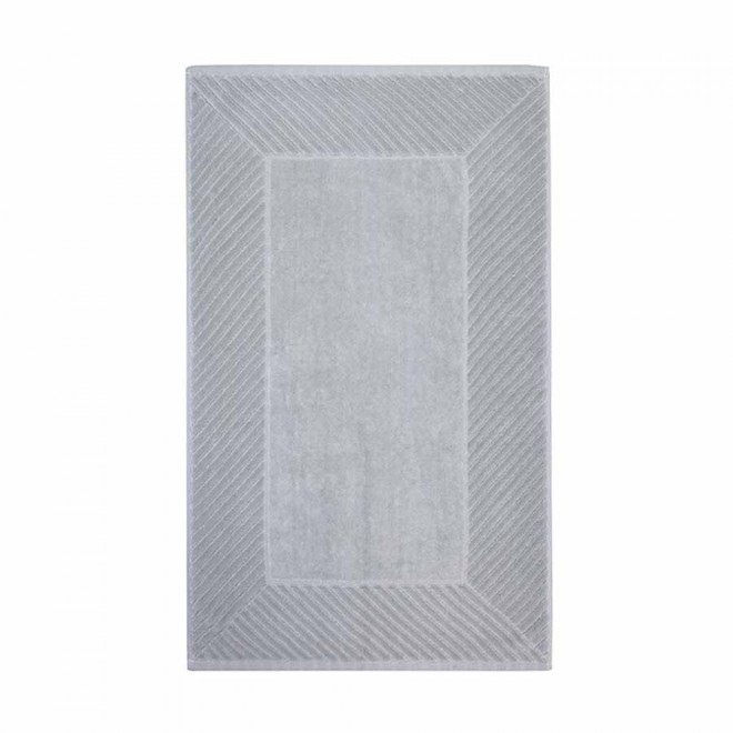 TAPIS DE BAIN PERSONNALISABLE 'BOTHMA' - gris argente