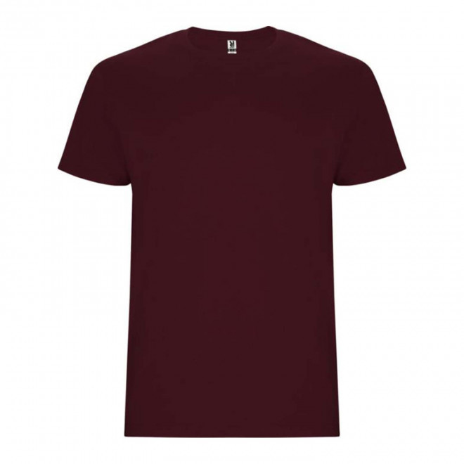 TEE-SHIRT PERSONNALISABLE MIXTE COULEUR 'STAFFY' 190 GR/M² - bordeaux
