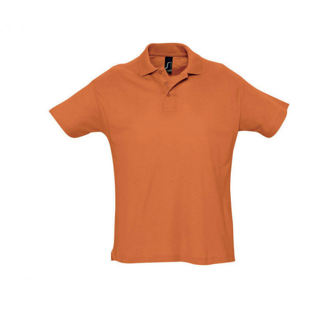POLO PUBLICITAIRE HOMME 'SUMMER' COULEUR 170 GR/M² - orange