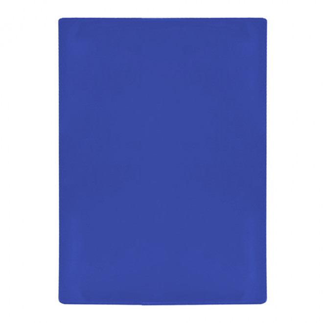 COUVERTURE CARNET SANTE PERSONNALISABLE ' ANZIO' - bleu royal