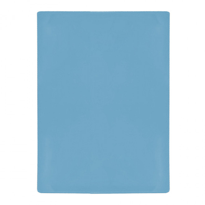 COUVERTURE CARNET SANTE PERSONNALISABLE ' ANZIO' - bleu ciel