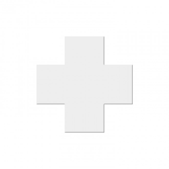 MAGNET PUBLICITAIRE 'DECO FIX' - croix