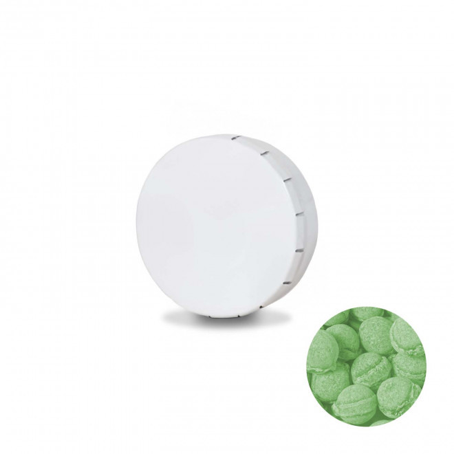 BOITE A BONBONS PUBLICITAIRE 'CLARI' - miel/pomme verte