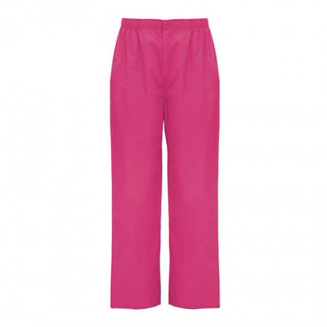 PANTALON SERVICE MEDICALE PERSONNALISABLE 'VADEME' - rose