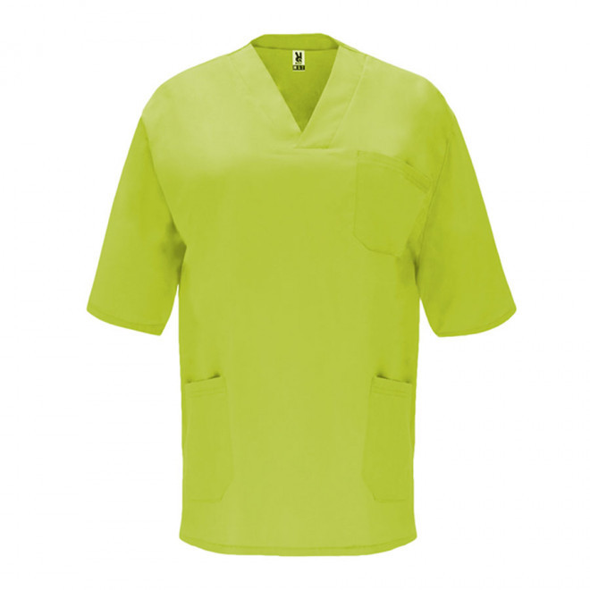 BLOUSE PERSONNALISABLE MIXTE MEDICALE 'LENO' - vert pistache