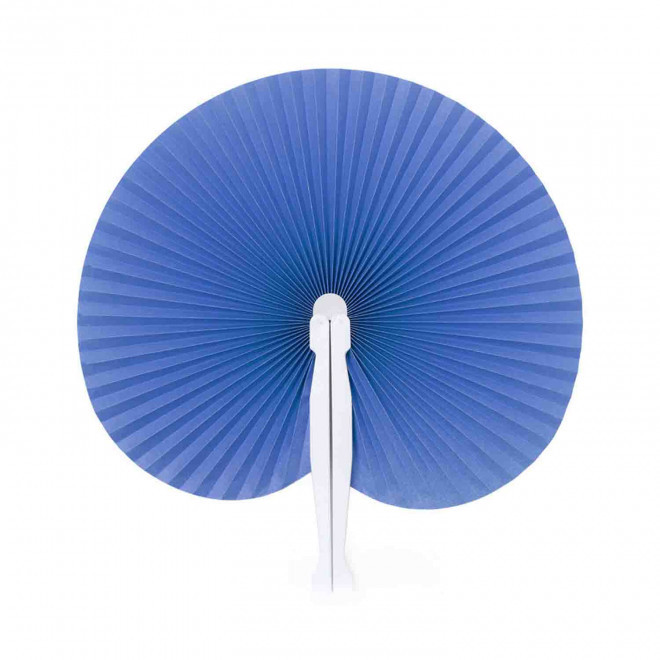EVENTAIL PUBLICITAIRE PLIABLE 'BREEZE' - bleu