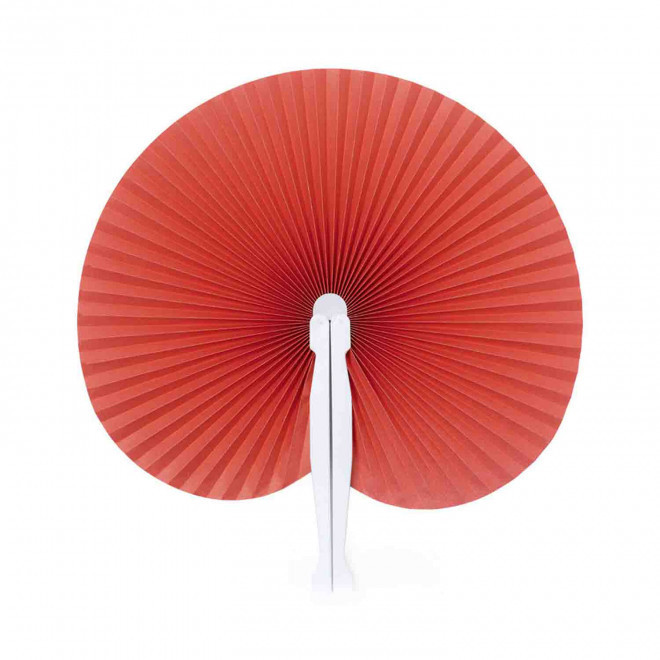 EVENTAIL PUBLICITAIRE PLIABLE 'BREEZE' - rouge