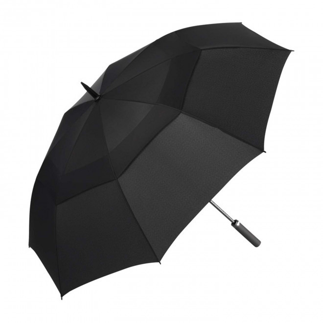 PARAPLUIE GOLF DROIT FARE PERSONNALISABLE 'LANFAIR' - noir